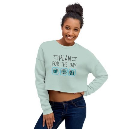 Womens Cropped Sweatshirt