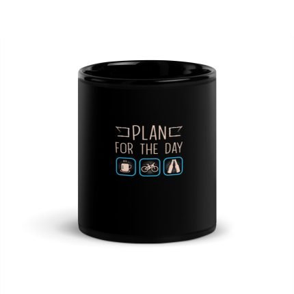 Black Glossy Coffee Mug